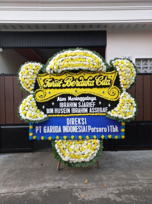 Papan Bunga Duka di Debong Kidul