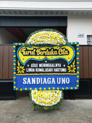 Papan Bunga Duka di Debong Kidul
